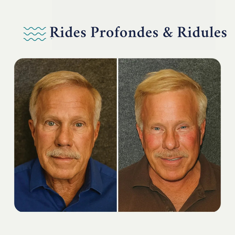 Pack Forge au suif de bœuf– Spécialement pour la peau des hommes matures RONEX