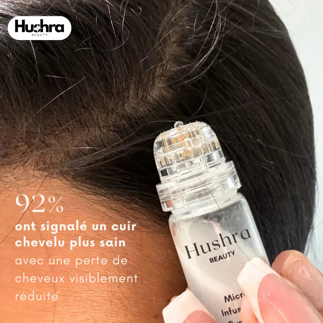 Micro infusion repousse cheveux