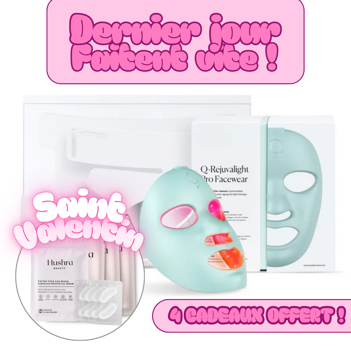 Masque LED + Système LED Cou et poitrine