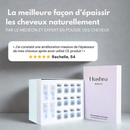 Micro infusion repousse cheveux