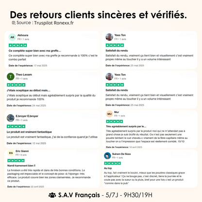 Camouflage capillaire RONEX