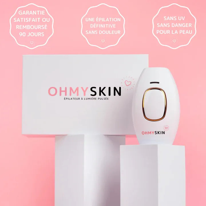 OhMySkin Épilateur à lumière pulsée