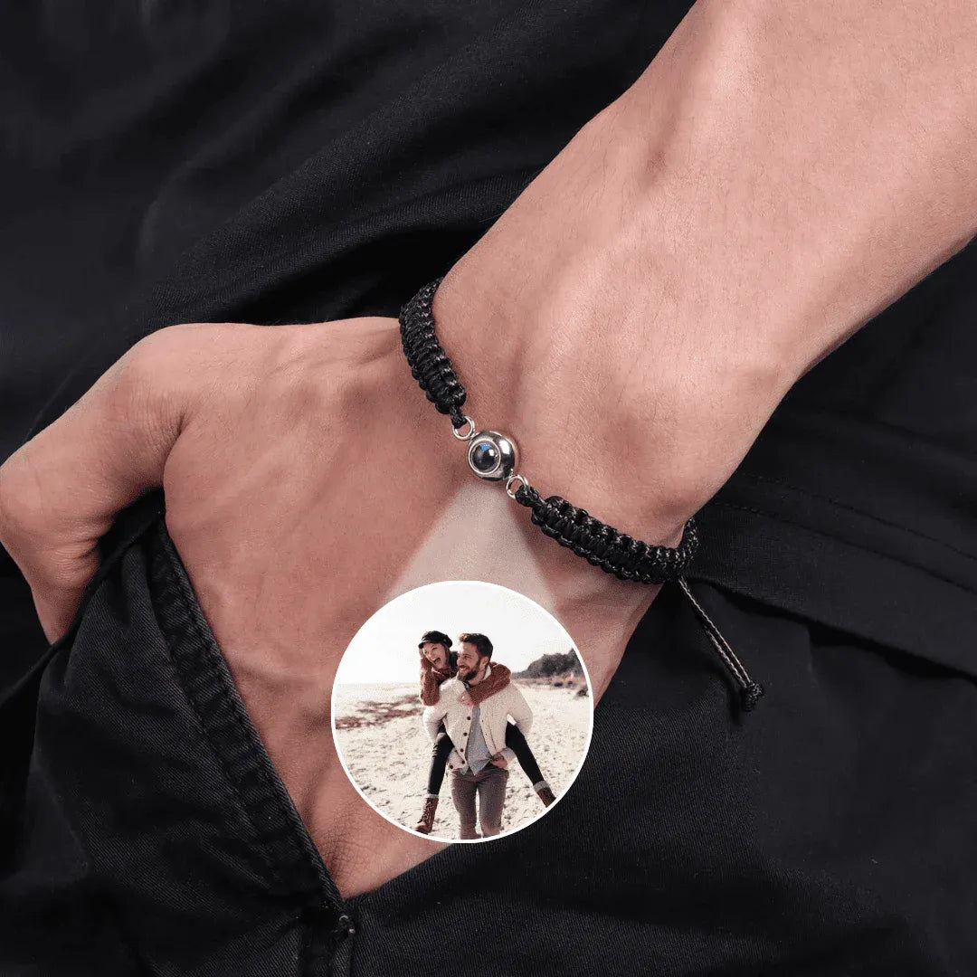 Bracelet avec photo personnalisé