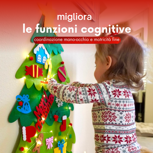 albero di Natale in feltro