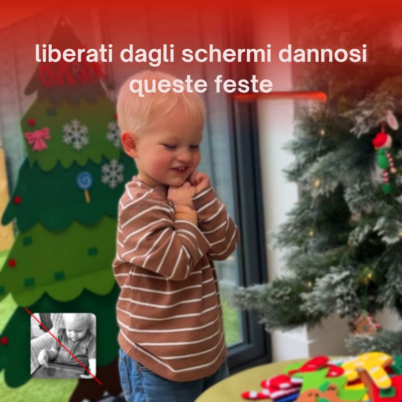 albero di Natale in feltro