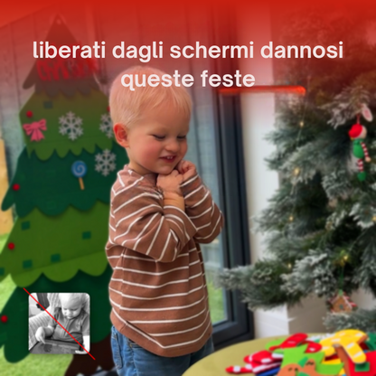 Albero di Natale in feltro