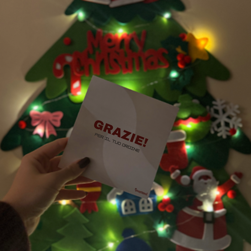 albero di Natale in feltro